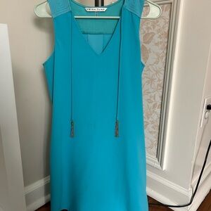 Trina Turk Turquoise Mini Dress